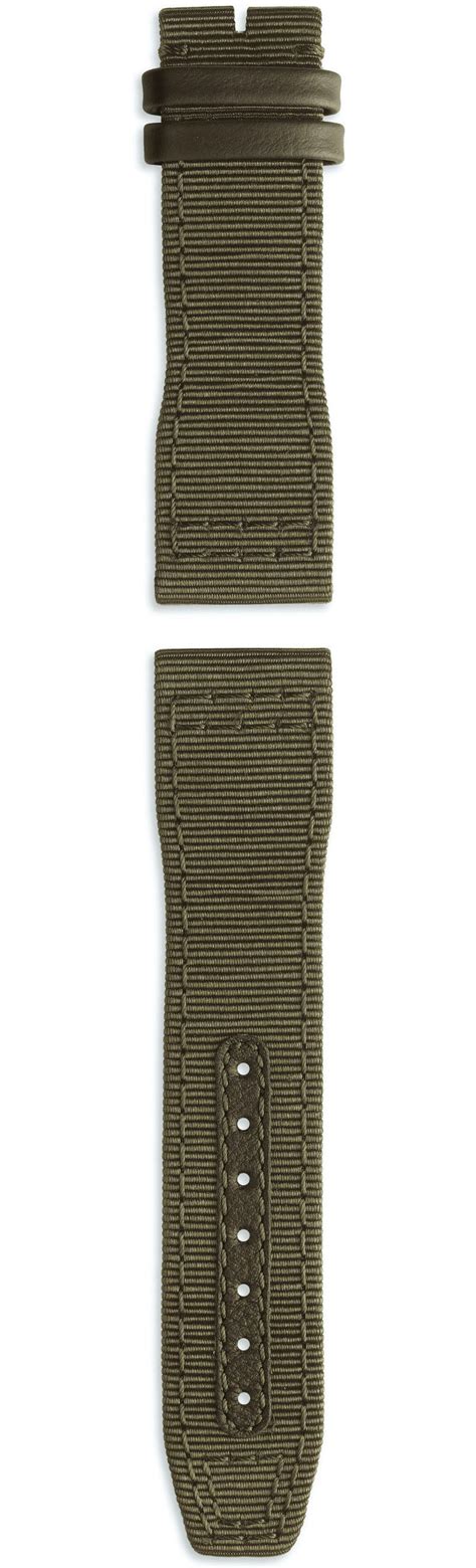 IWC Strap Textile Green For Pin Buckle IWE13406.